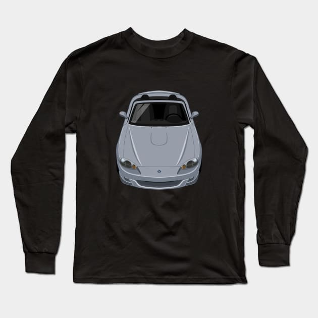 MX-5 NC 3rd gen 2005-2008 - Silver Long Sleeve T-Shirt by jdmart